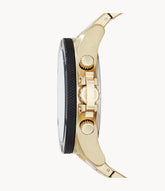 Armani Exchange Chronograph Gold-Tone Stainless Steel Watch